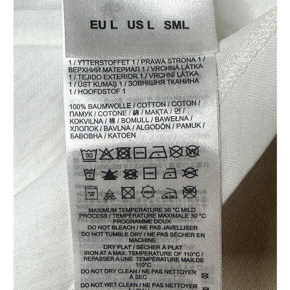 Bogner Fire + Ice Debra White Short Sleeve Graphic T-Shirt Women's Size L NWT - Picture 7 of 7